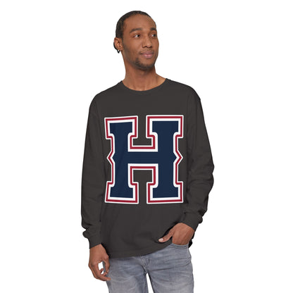 Garment-Dyed Long Sleeve Tee