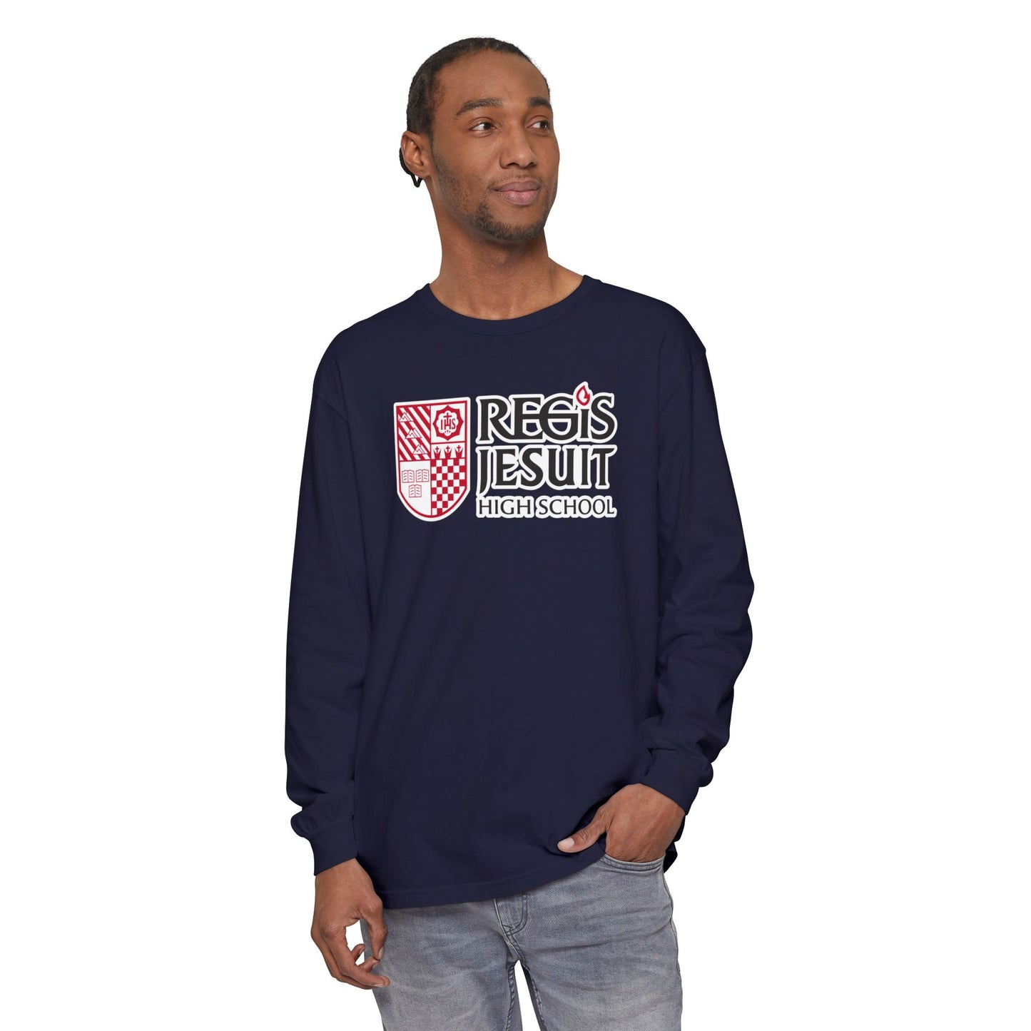 Garment-Dyed Long Sleeve Tee