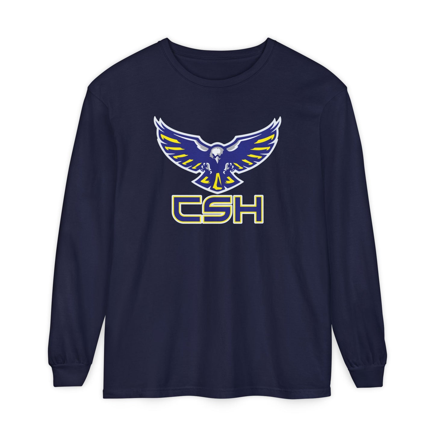 Garment-Dyed Long Sleeve Tee