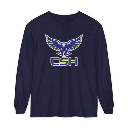 Garment-Dyed Long Sleeve Tee
