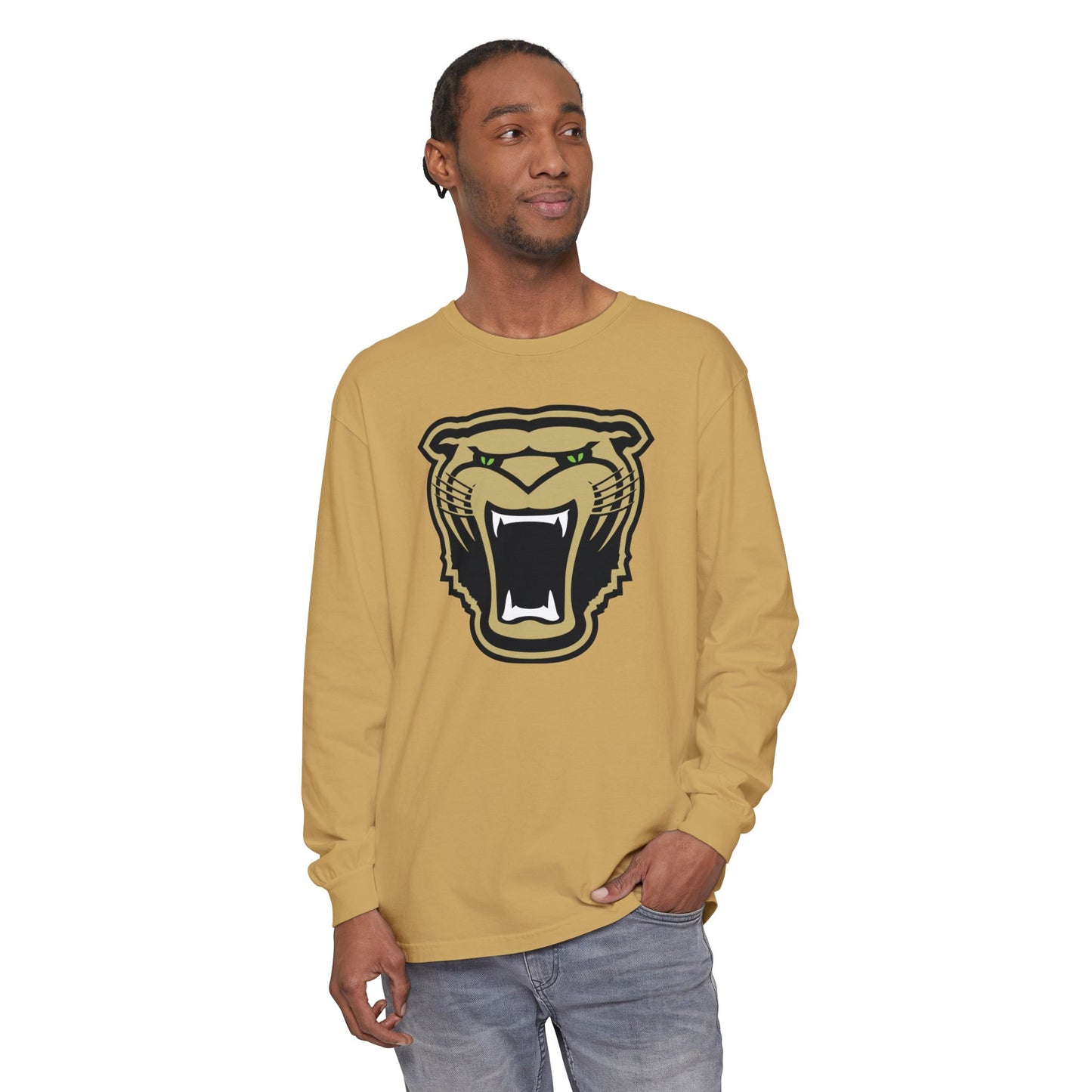 Garment-Dyed Long Sleeve Tee