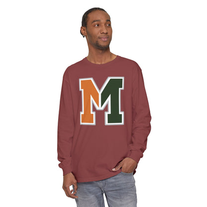 Garment-Dyed Long Sleeve Tee