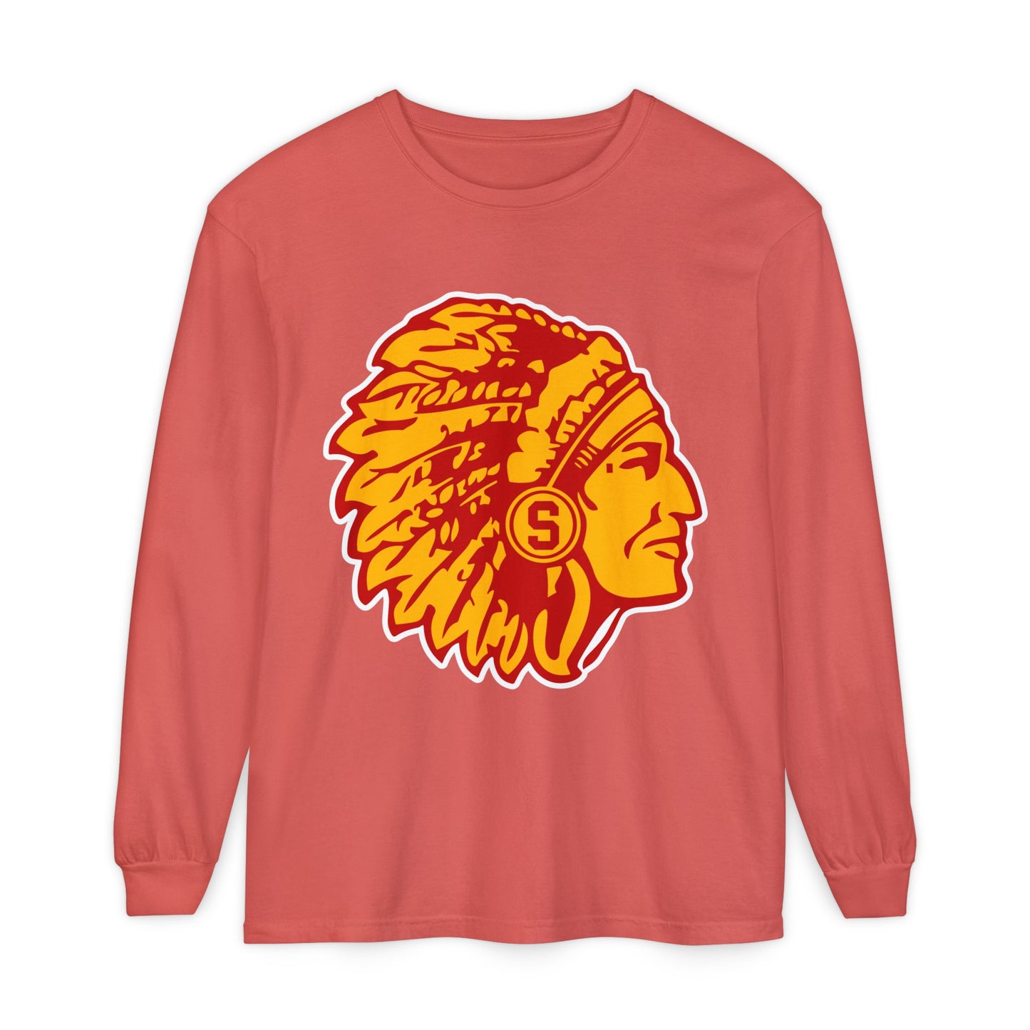 Garment-Dyed Long Sleeve Tee