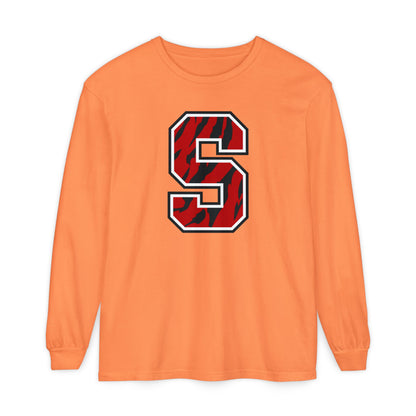 Garment-Dyed Long Sleeve Tee