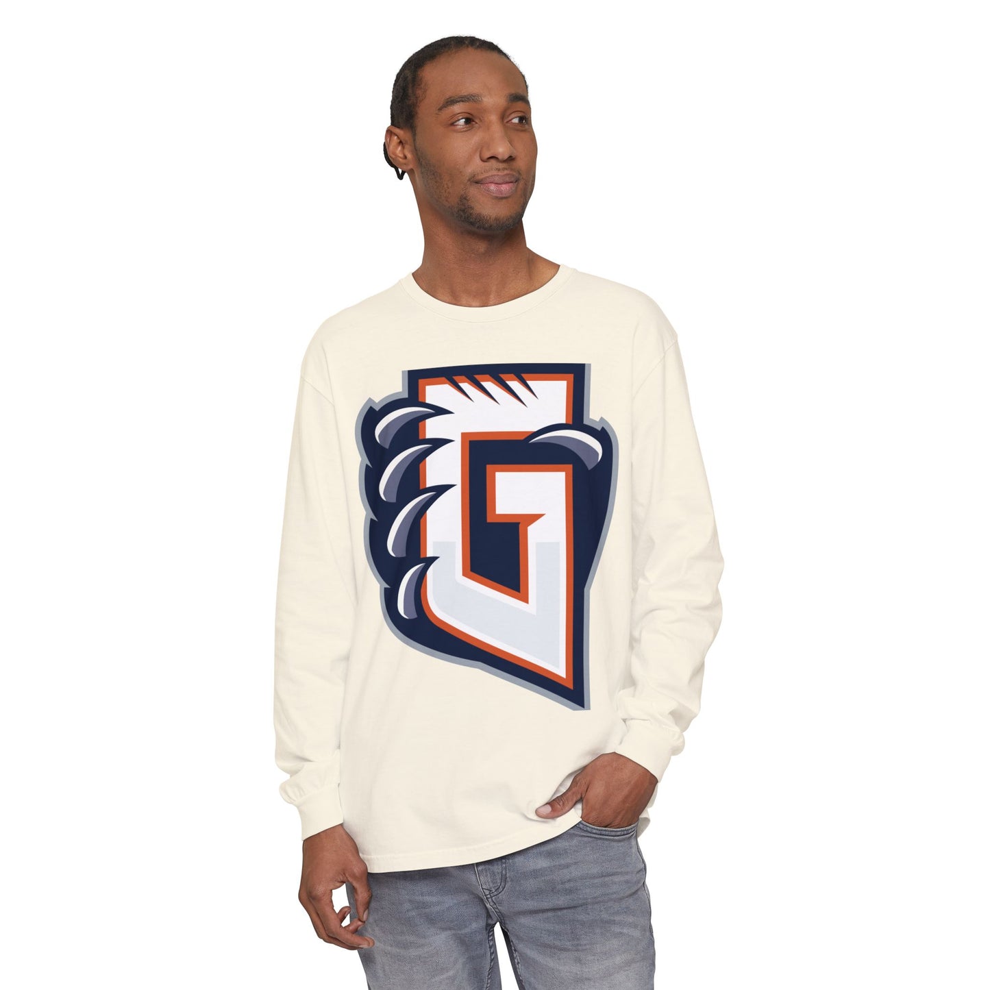 Garment-Dyed Long Sleeve Tee