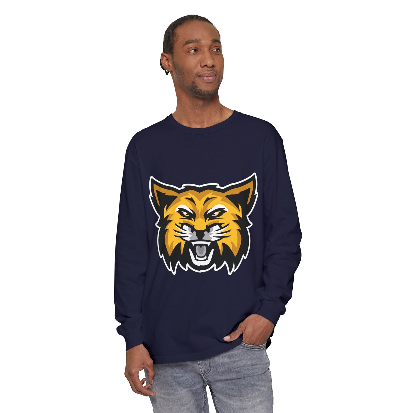 Garment-Dyed Long Sleeve Tee