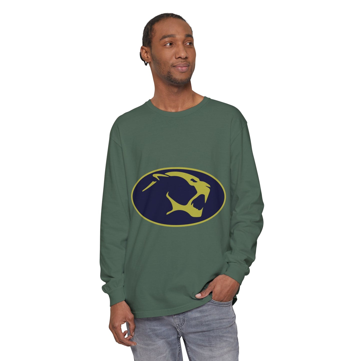 Garment-Dyed Long Sleeve Tee