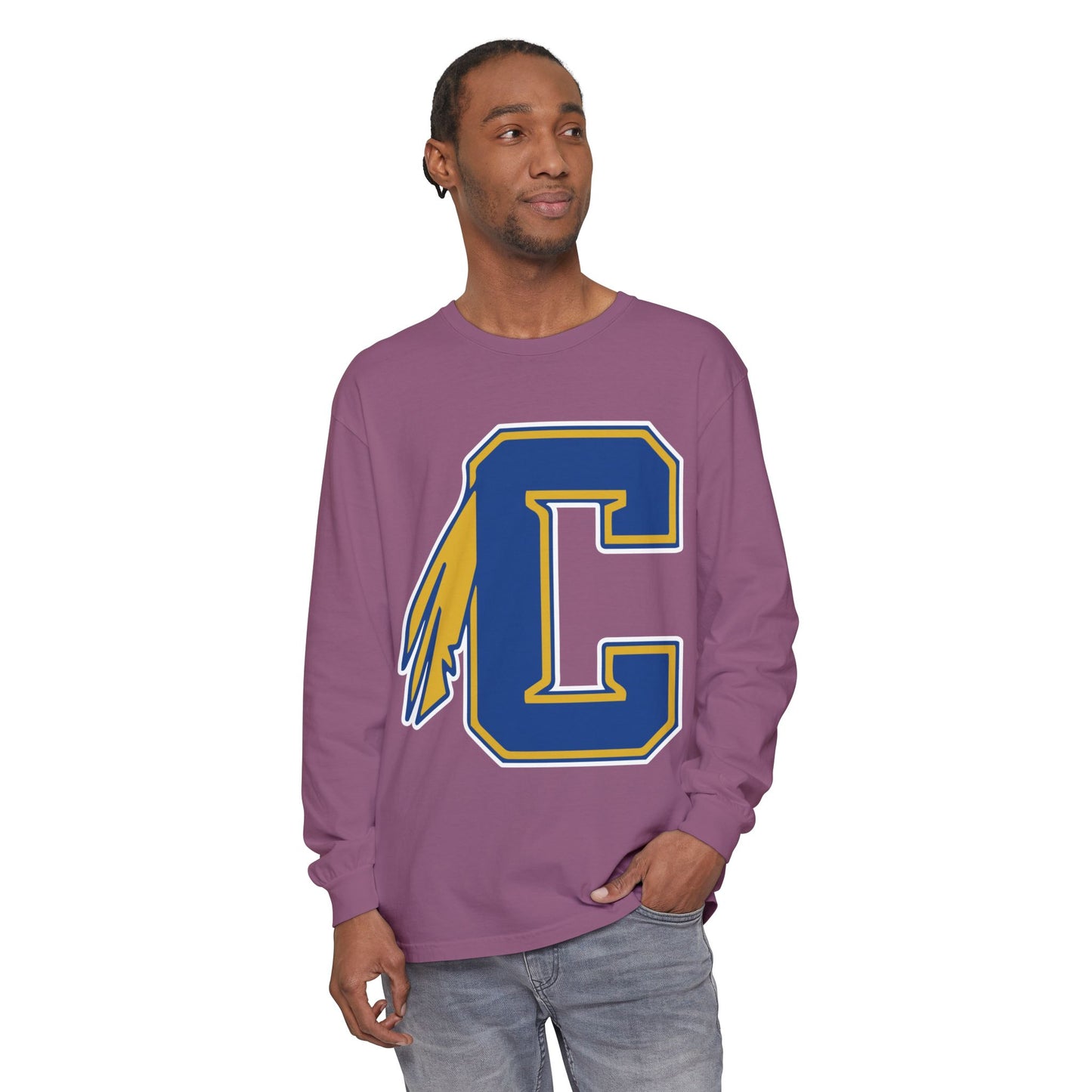 Garment-Dyed Long Sleeve Tee