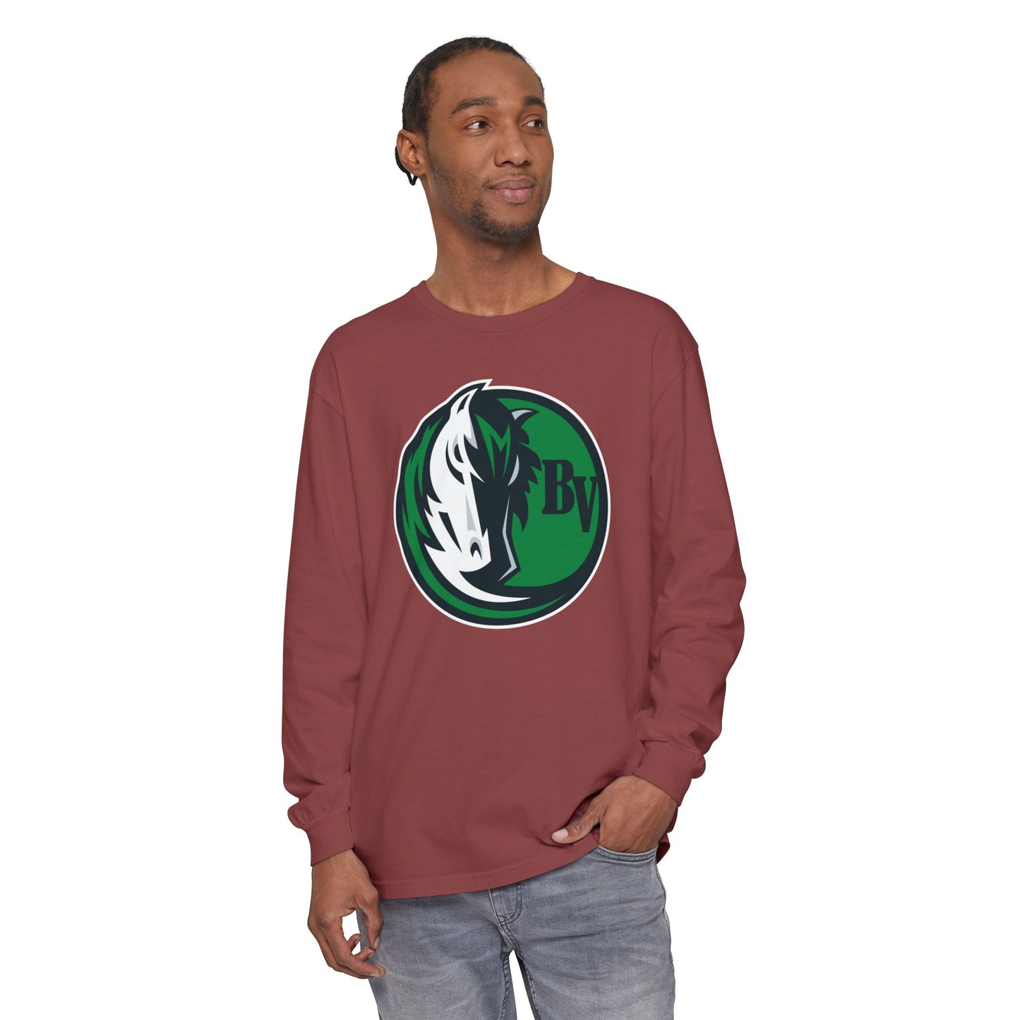 Garment-Dyed Long Sleeve Tee