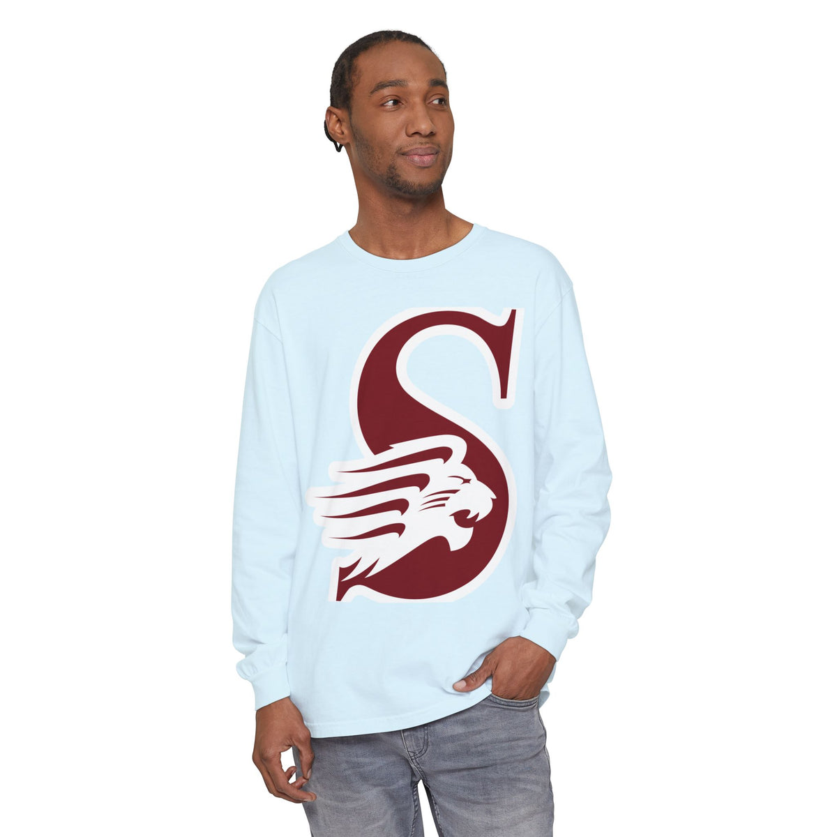 Garment-Dyed Long Sleeve Tee
