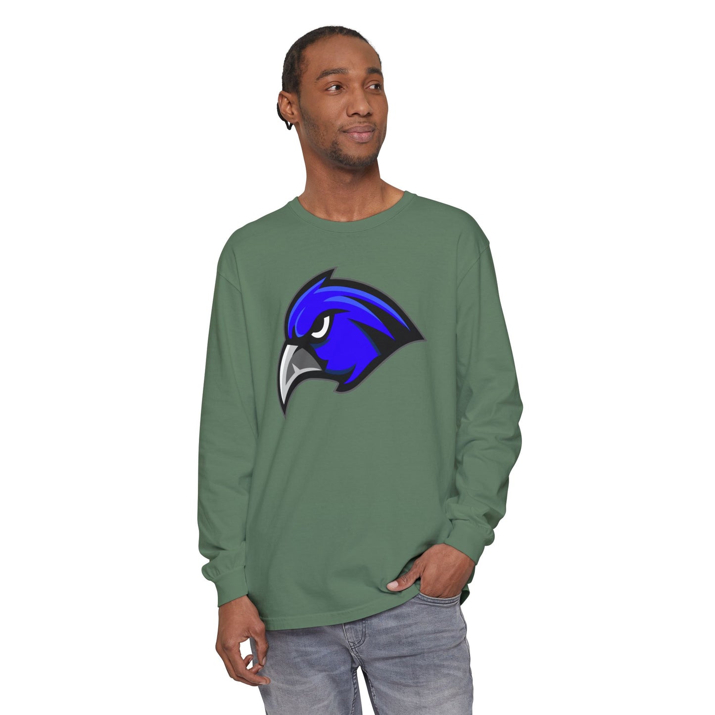 Garment-Dyed Long Sleeve Tee