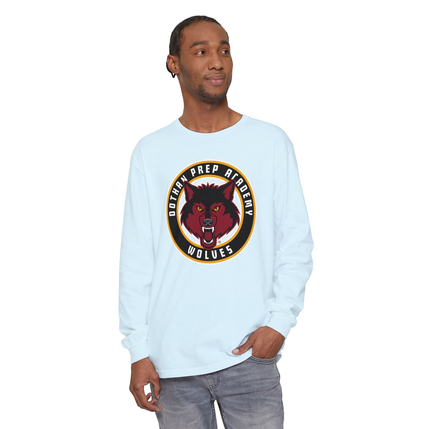 Garment-Dyed Long Sleeve Tee