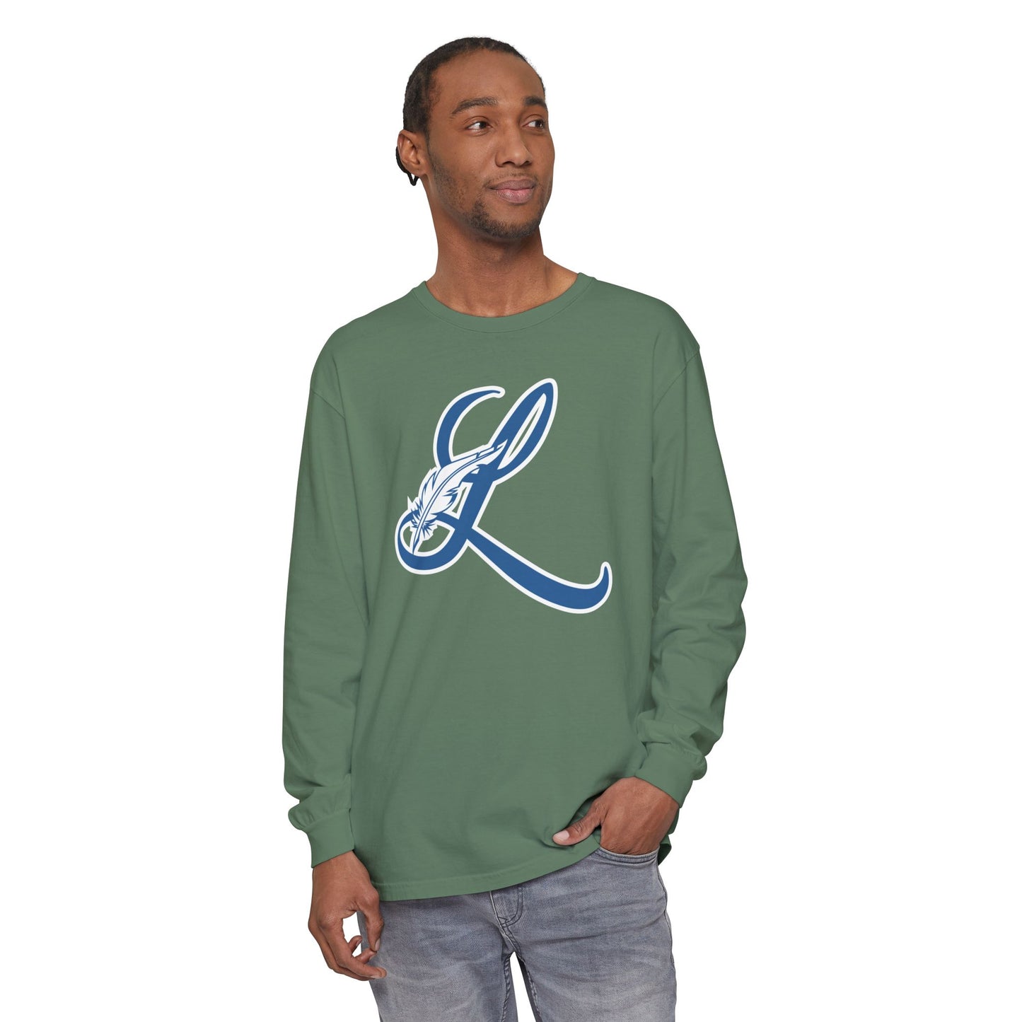 Garment-Dyed Long Sleeve Tee