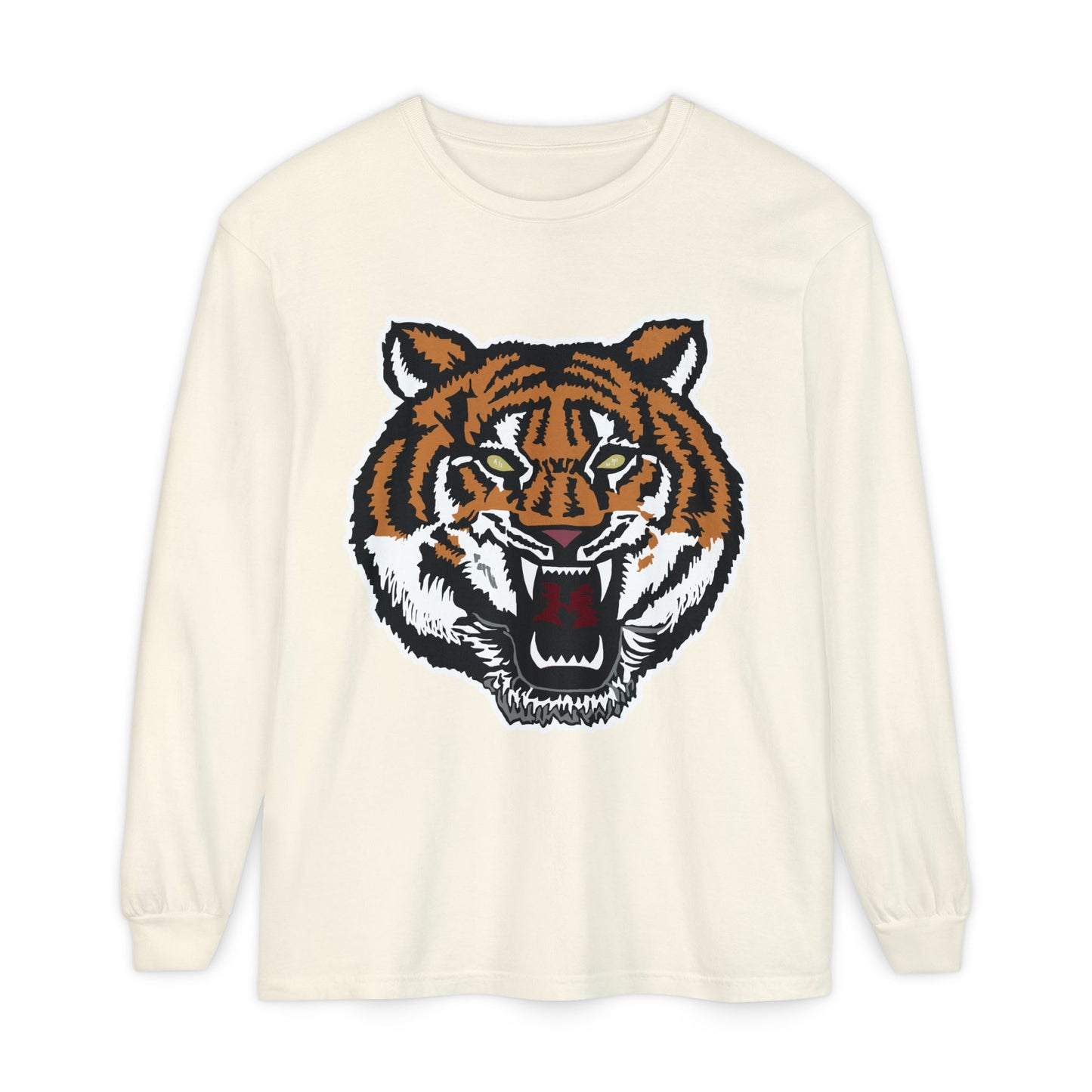 Garment-Dyed Long Sleeve Tee