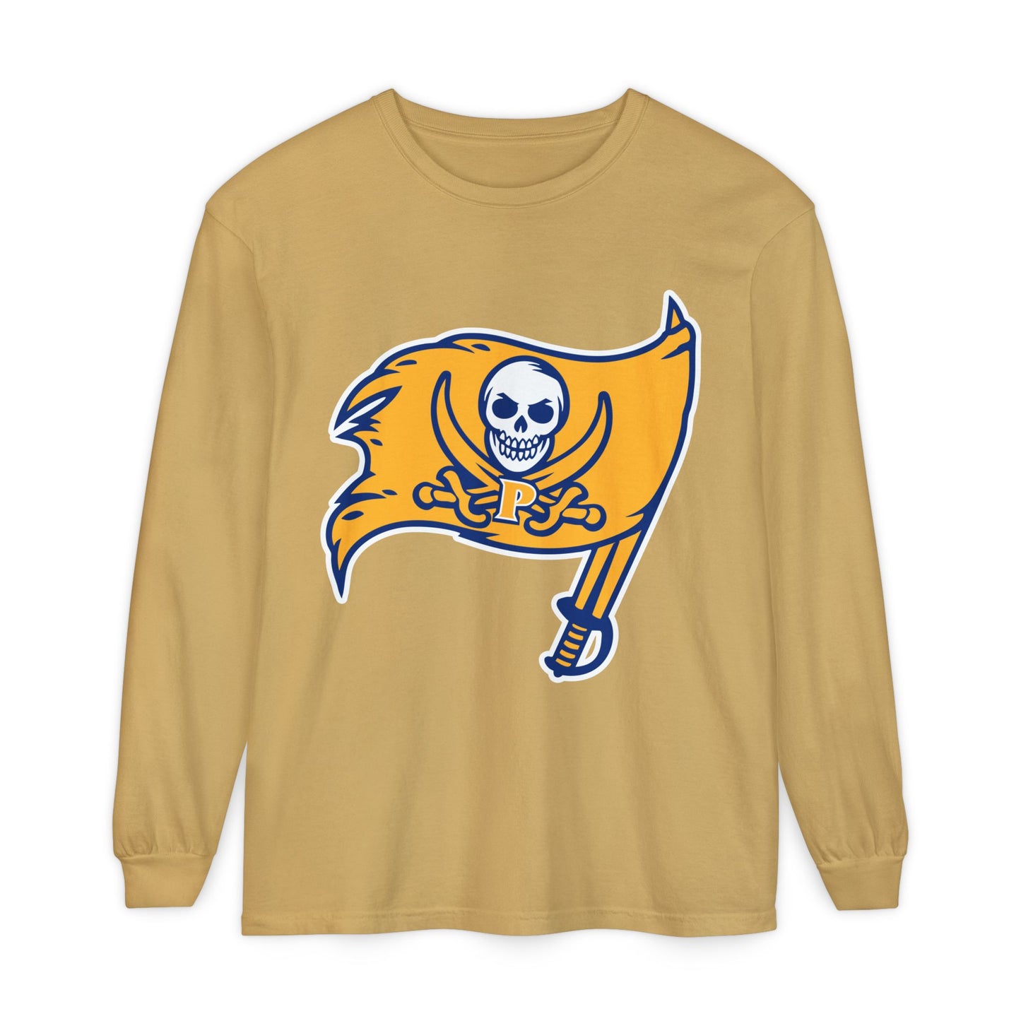 Garment-Dyed Long Sleeve Tee
