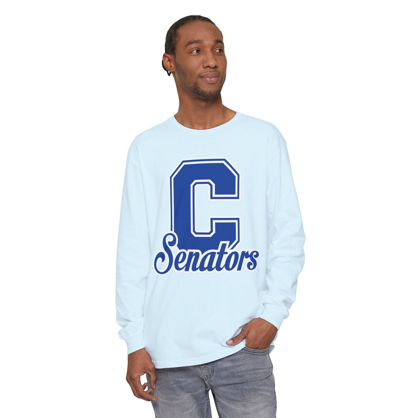 Garment-Dyed Long Sleeve Tee