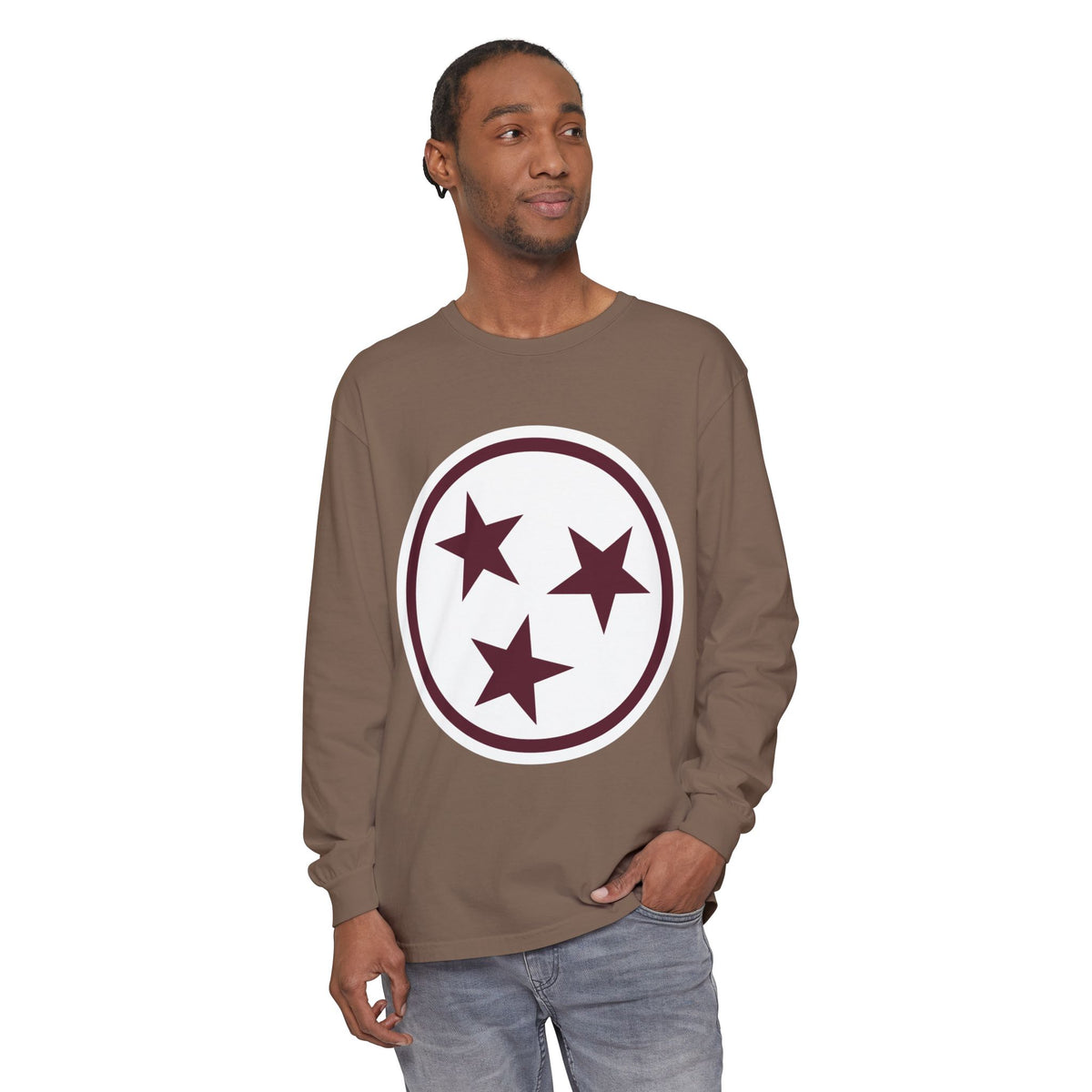 Garment-Dyed Long Sleeve Tee