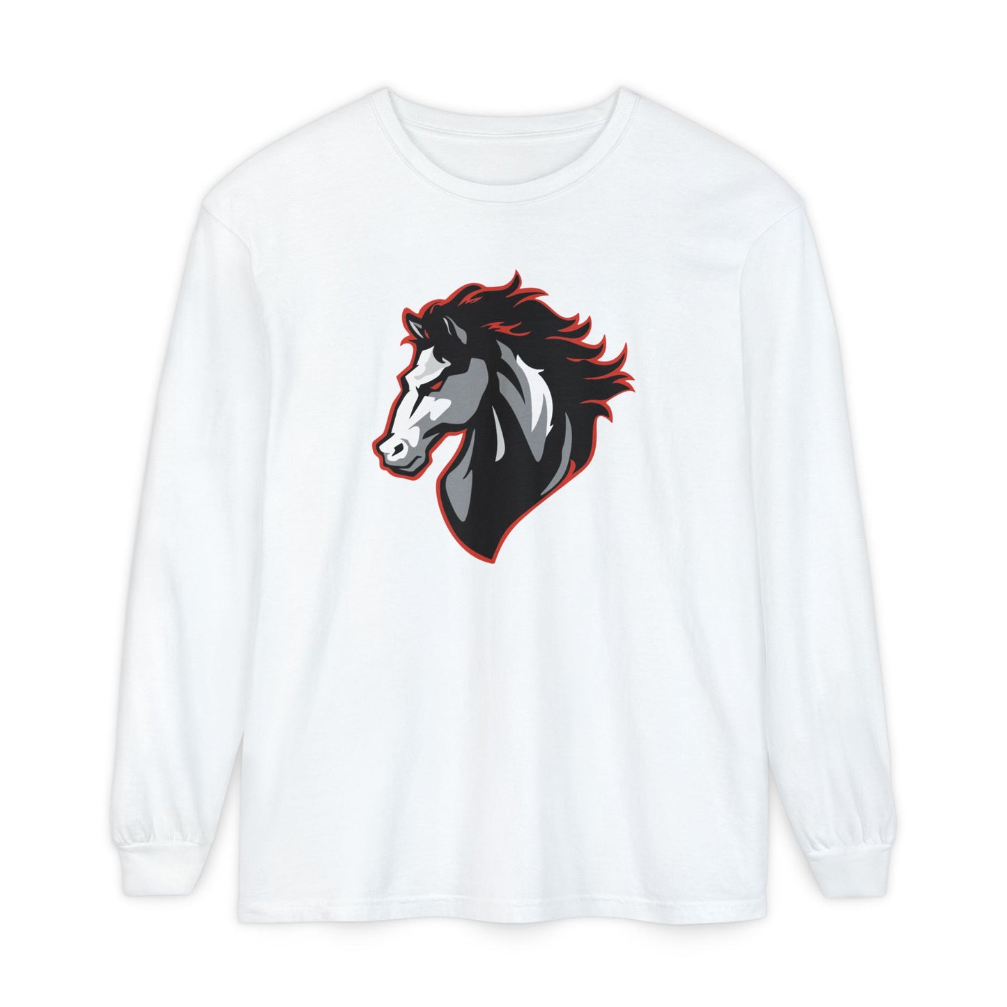 Garment-Dyed Long Sleeve Tee