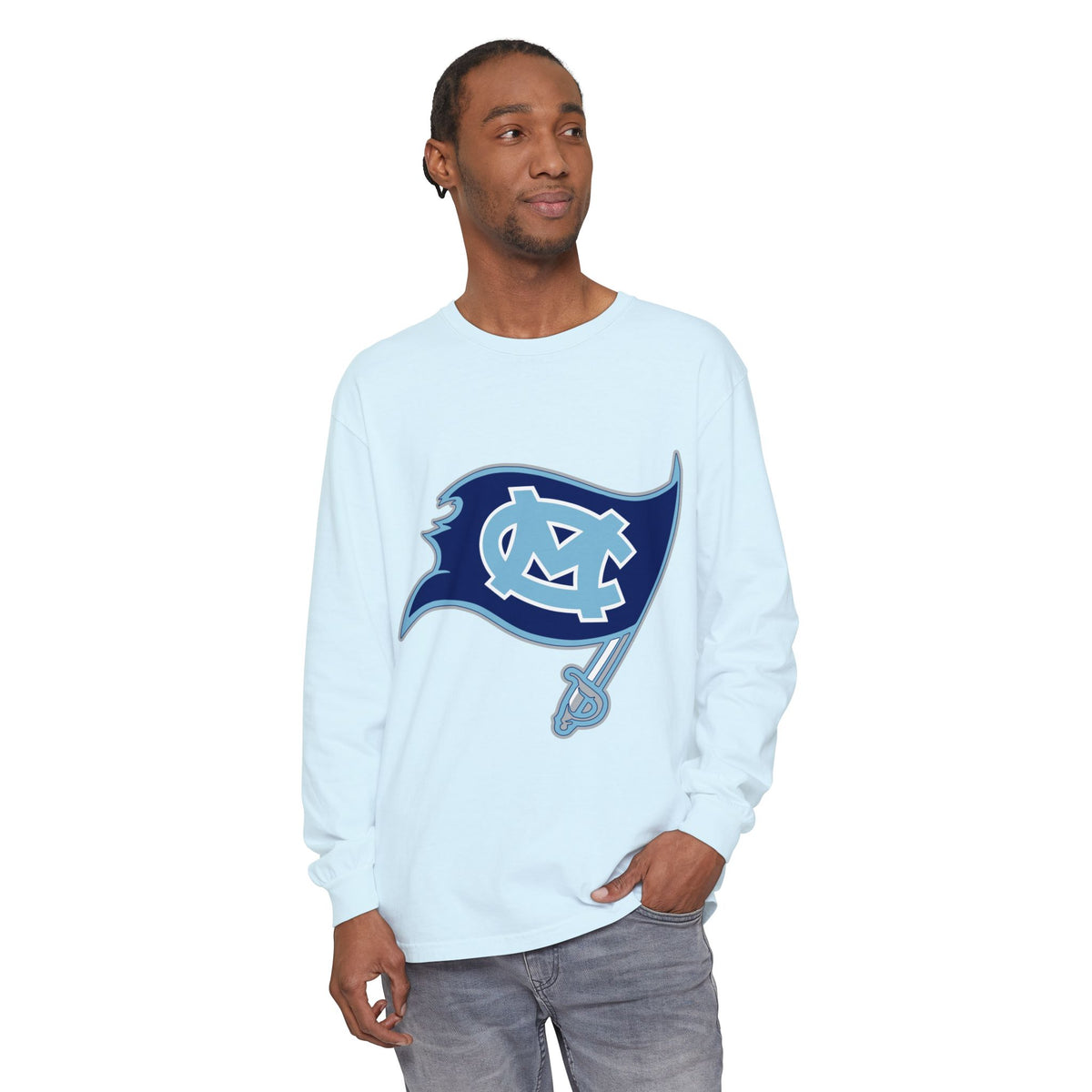 Garment-Dyed Long Sleeve Tee