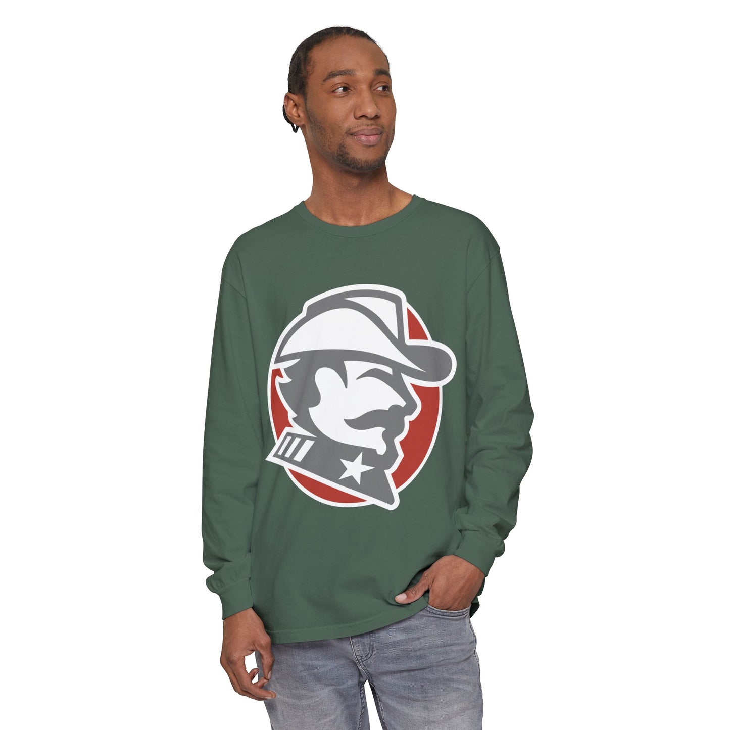 Garment-Dyed Long Sleeve Tee