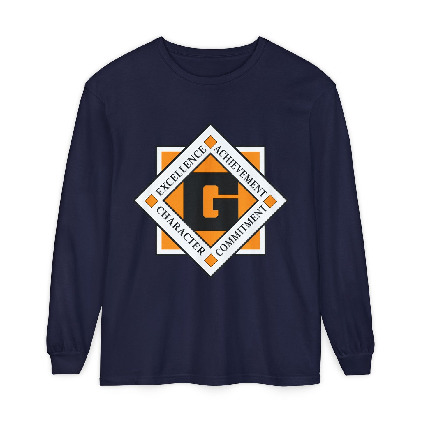 Garment-Dyed Long Sleeve Tee