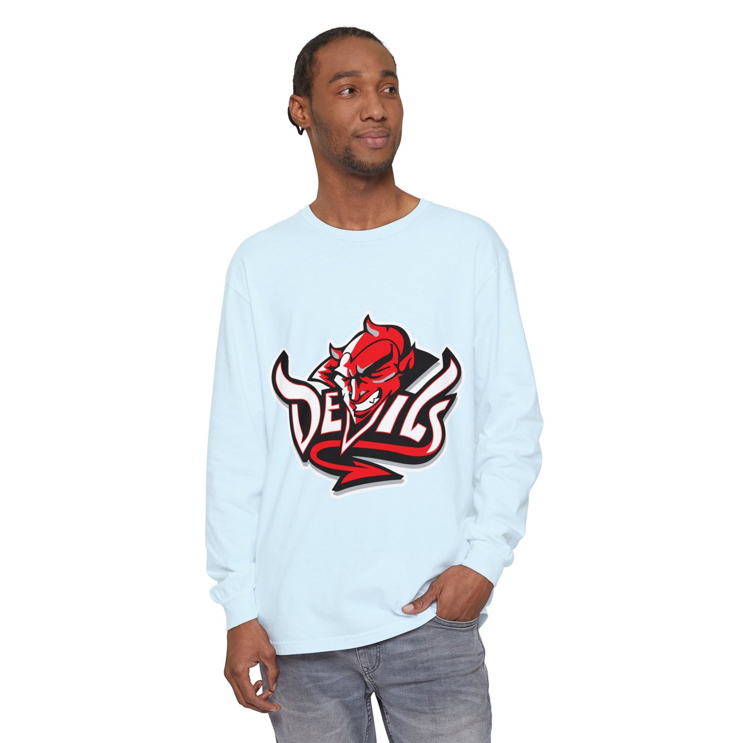 Garment-Dyed Long Sleeve Tee