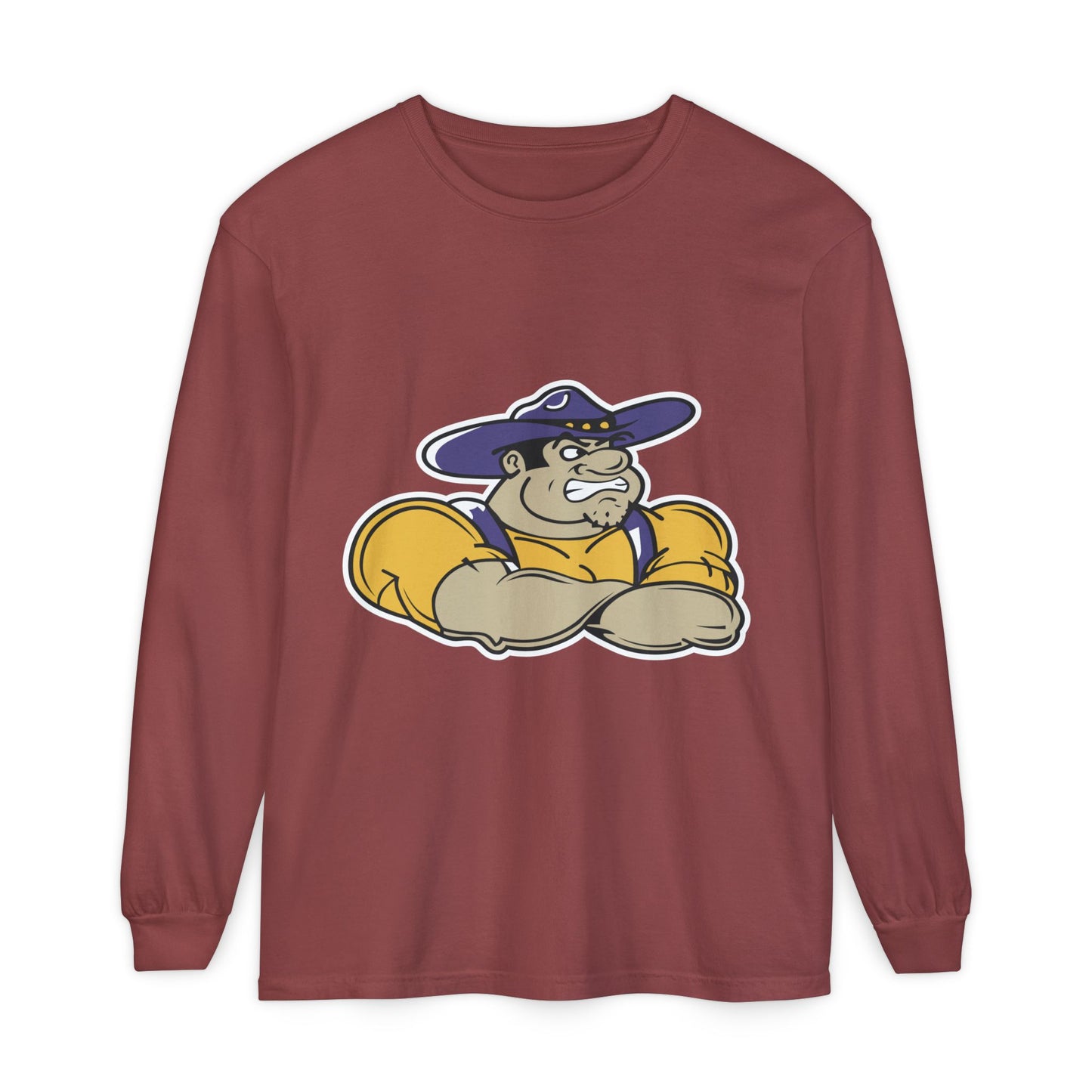 Garment-Dyed Long Sleeve Tee