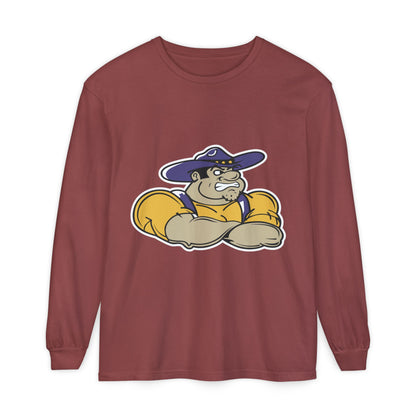 Garment-Dyed Long Sleeve Tee