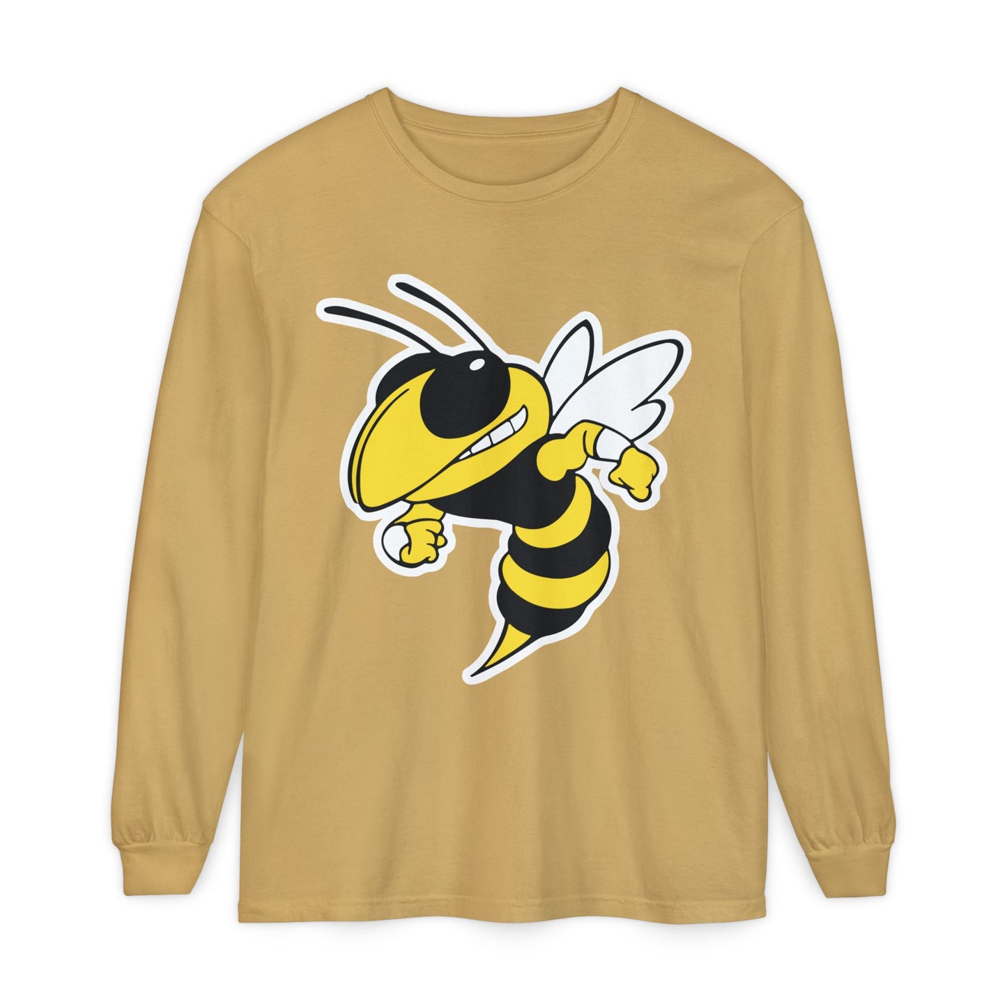 Garment-Dyed Long Sleeve Tee