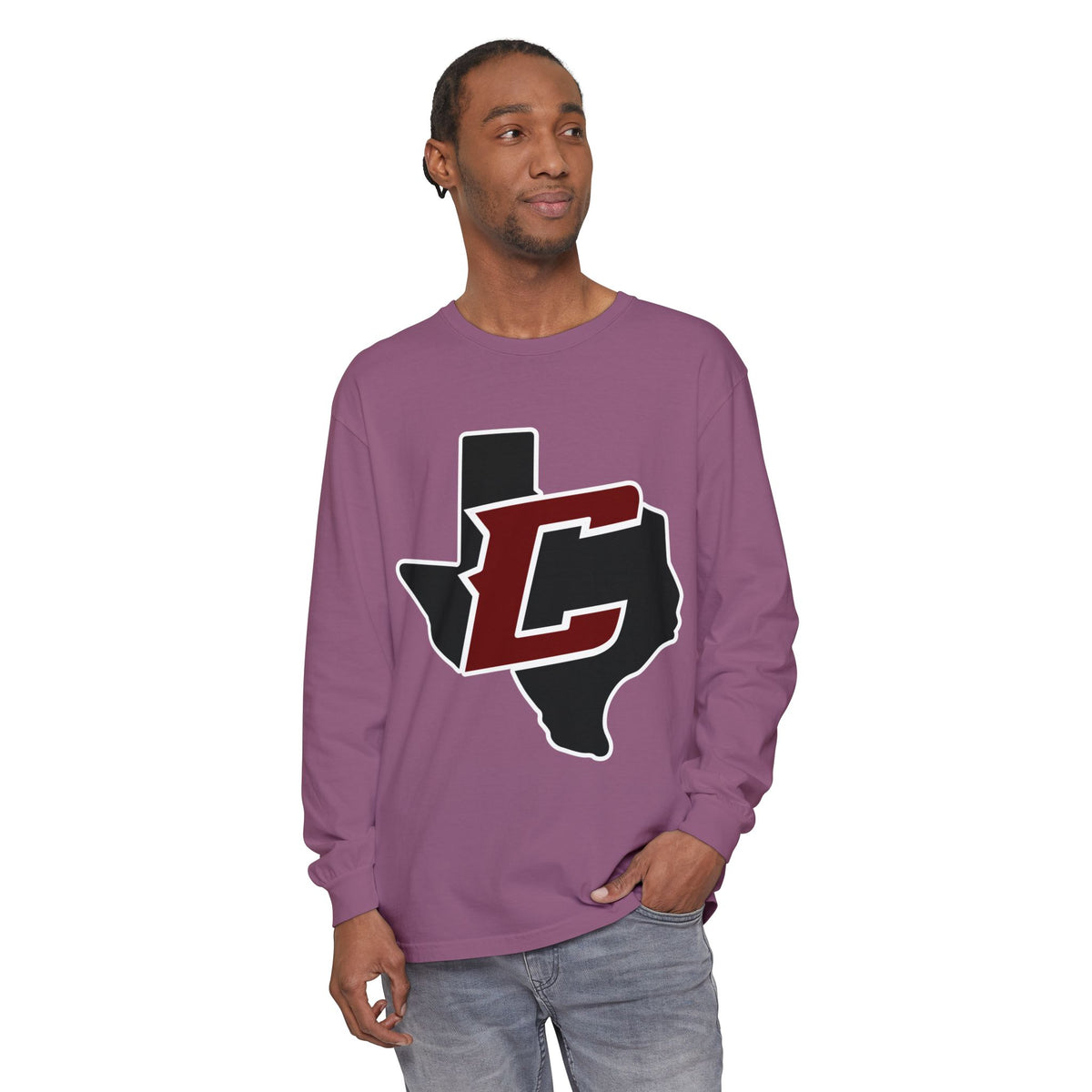 Garment-Dyed Long Sleeve Tee