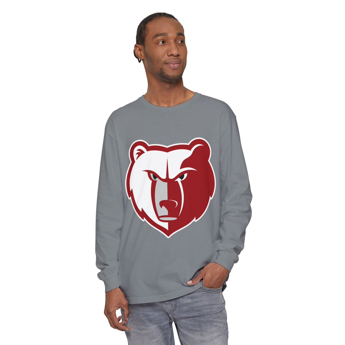 Garment-Dyed Long Sleeve Tee