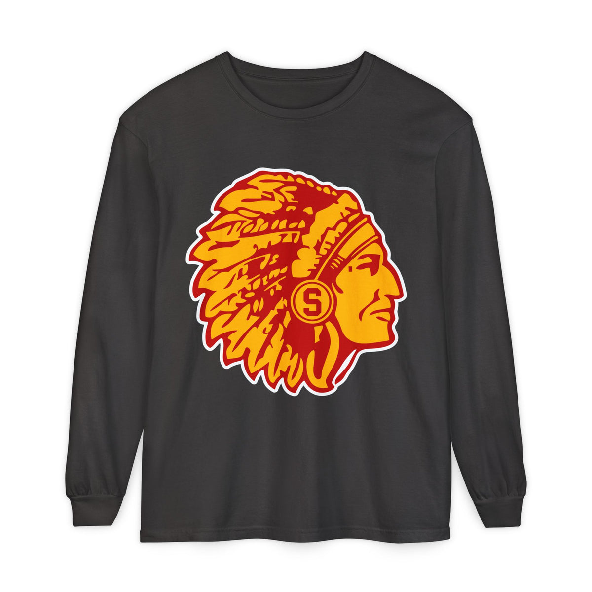 Garment-Dyed Long Sleeve Tee