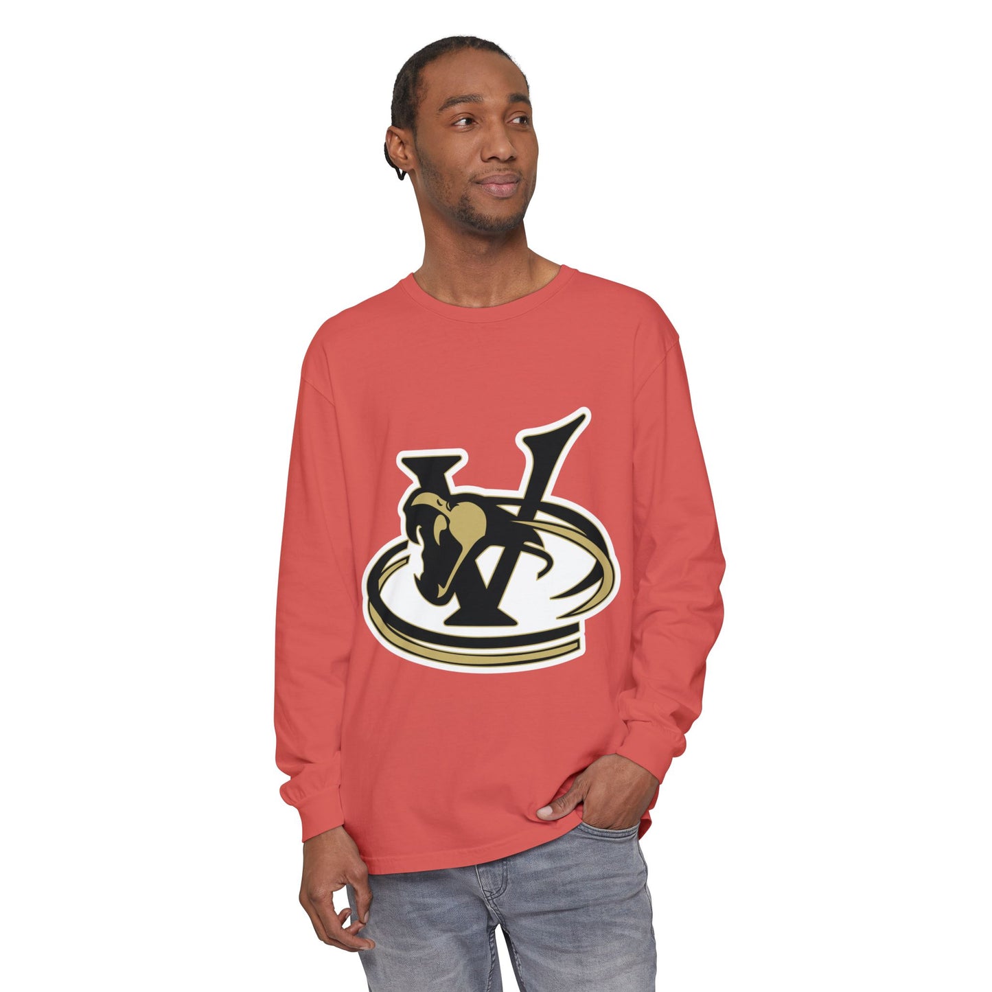 Garment-Dyed Long Sleeve Tee