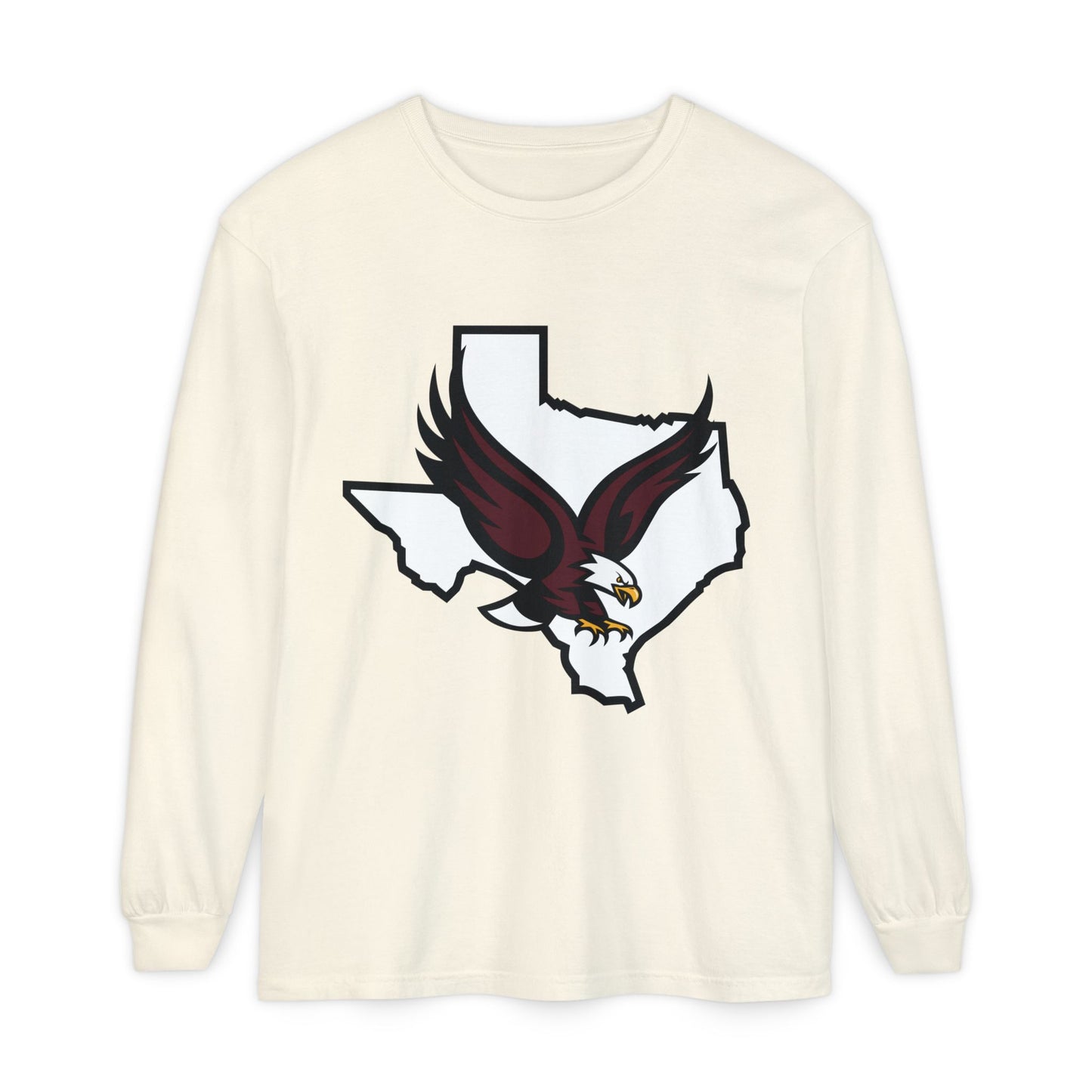 Garment-Dyed Long Sleeve Tee