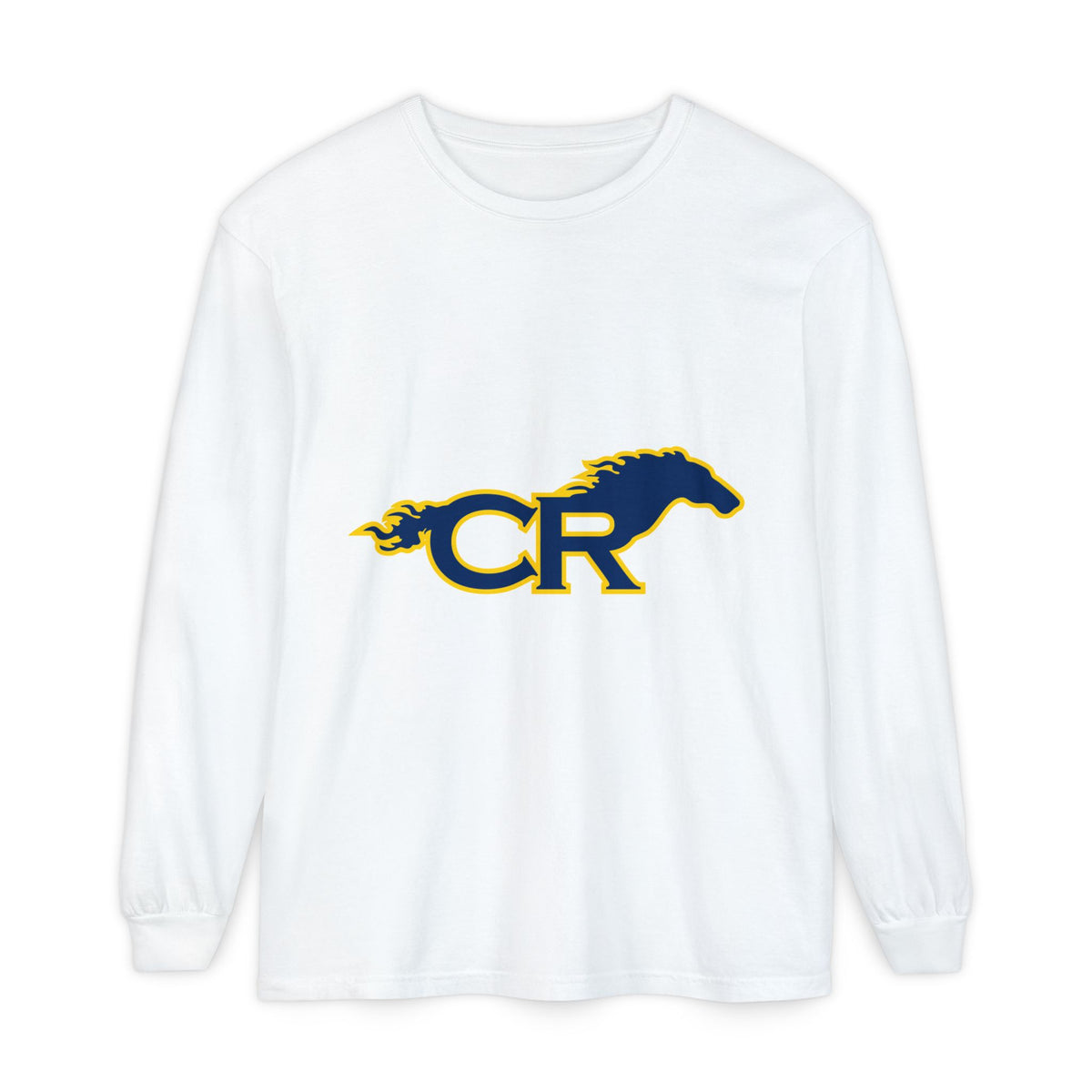 Garment-Dyed Long Sleeve Tee