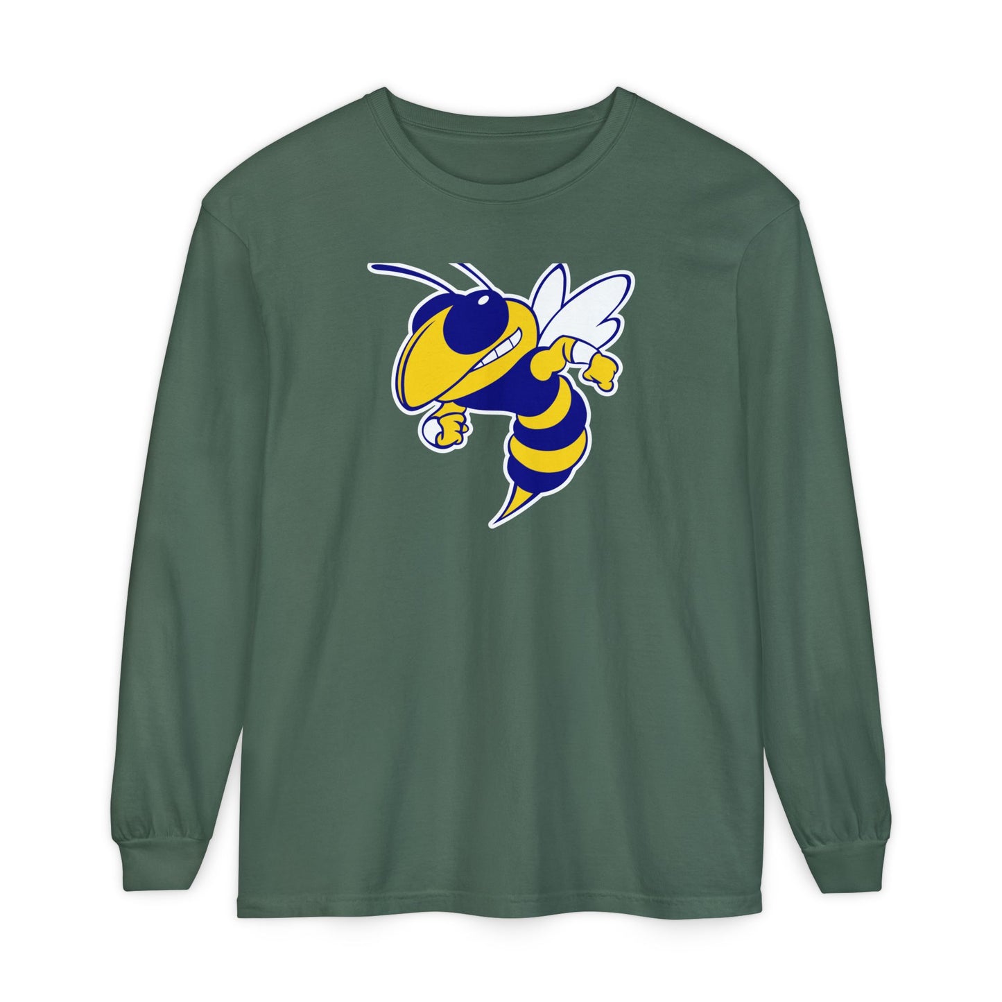 Garment-Dyed Long Sleeve Tee
