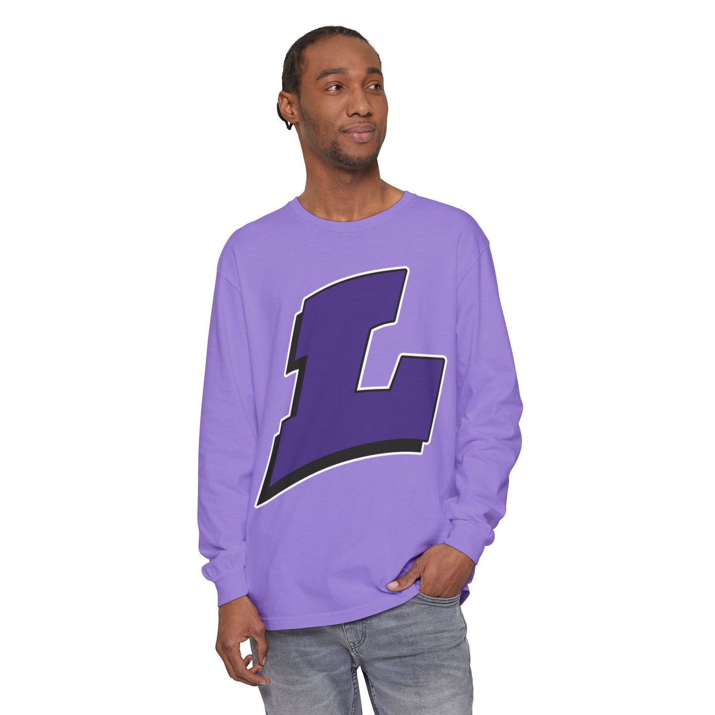 Garment-Dyed Long Sleeve Tee
