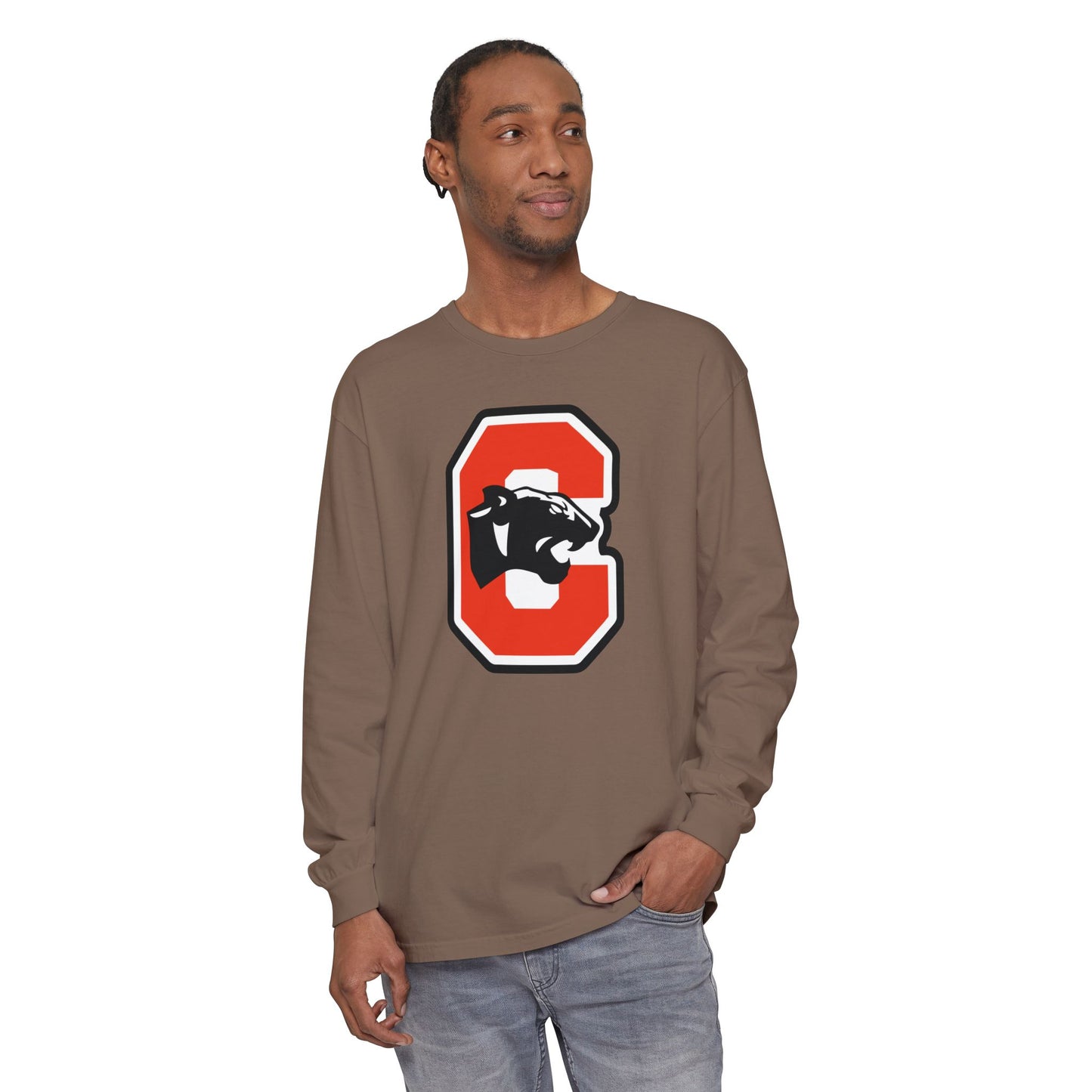 Garment-Dyed Long Sleeve Tee