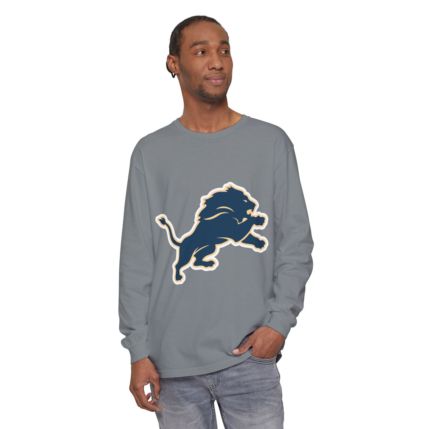 Garment-Dyed Long Sleeve Tee