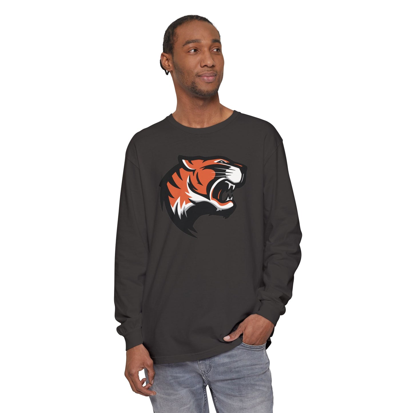 Garment-Dyed Long Sleeve Tee