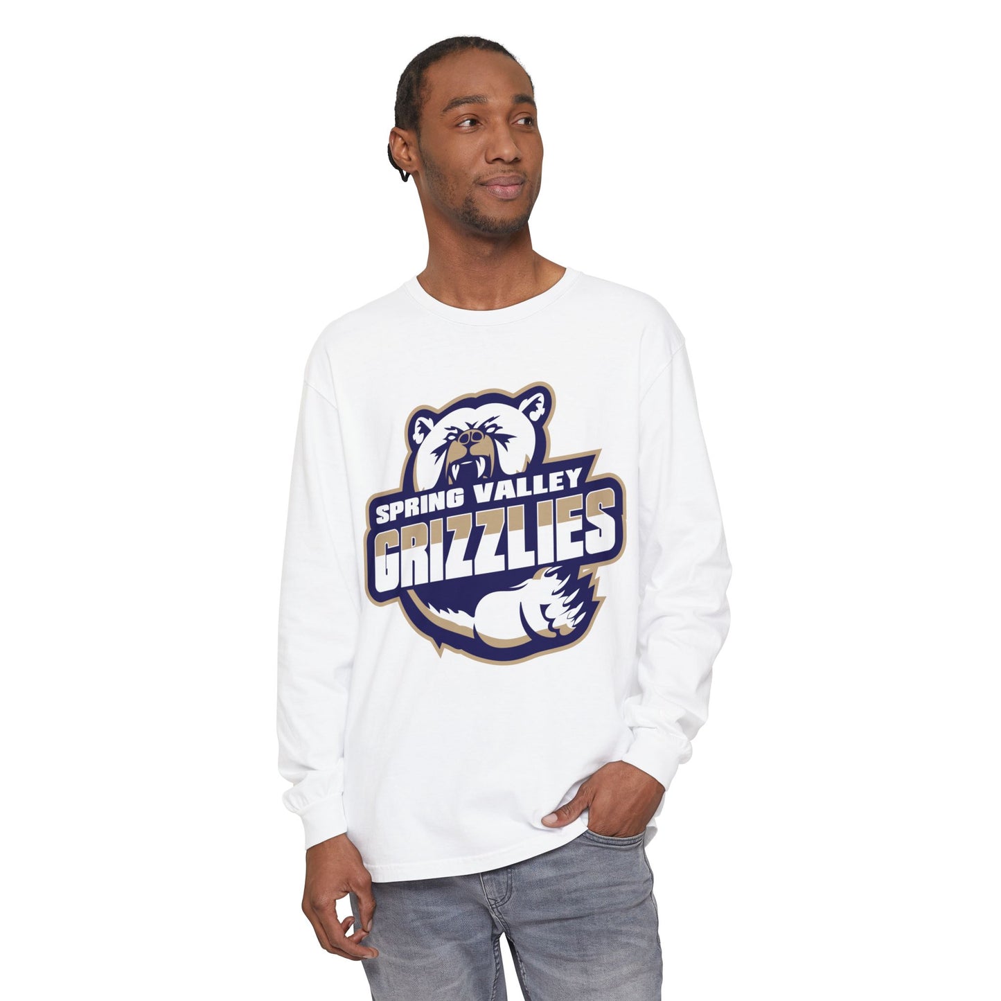 Garment-Dyed Long Sleeve Tee