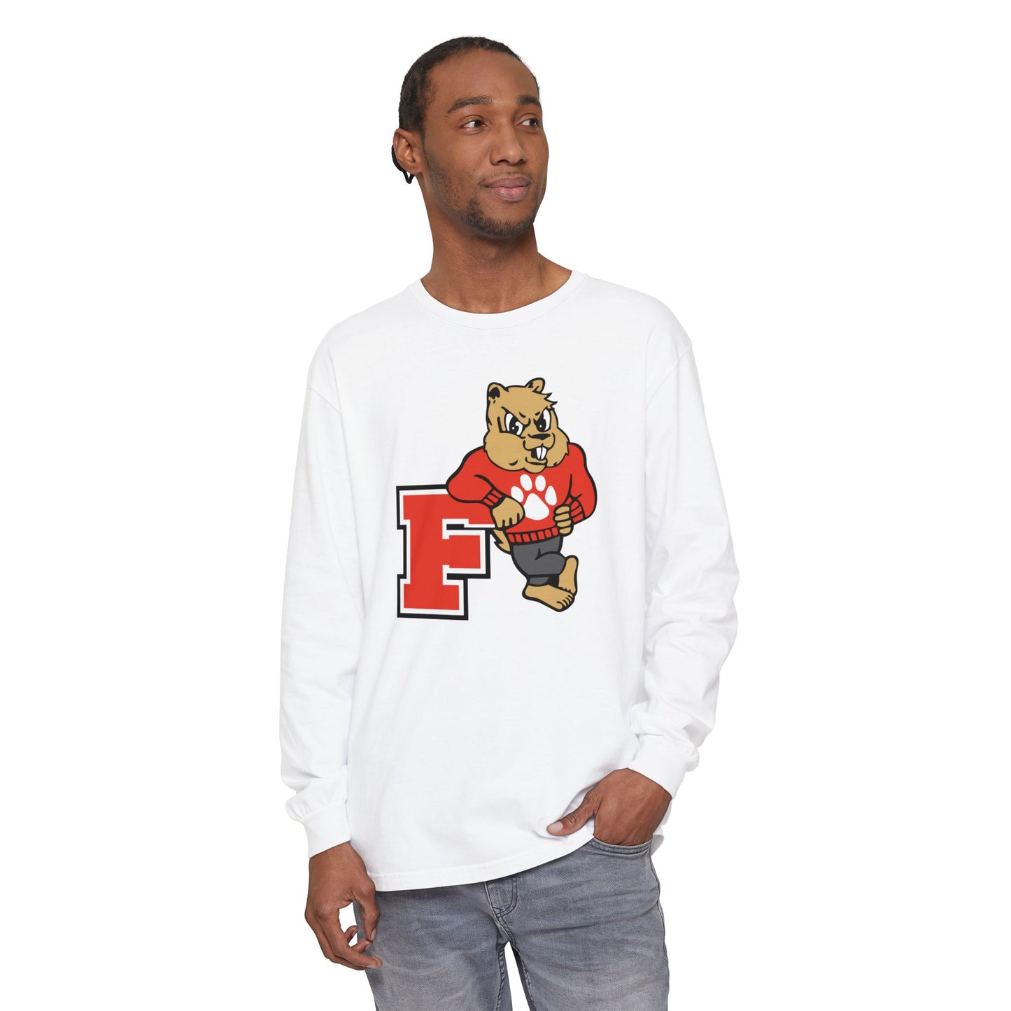Garment-Dyed Long Sleeve Tee