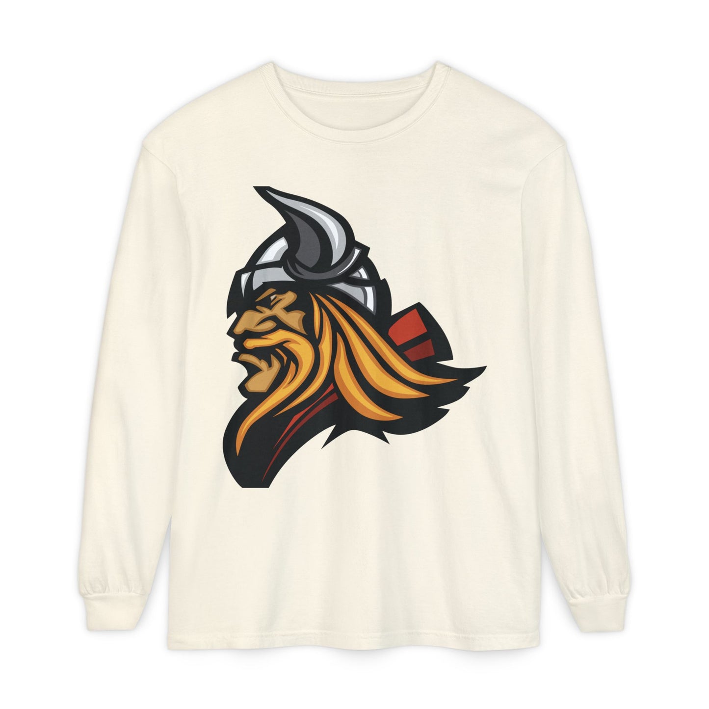 Garment-Dyed Long Sleeve Tee
