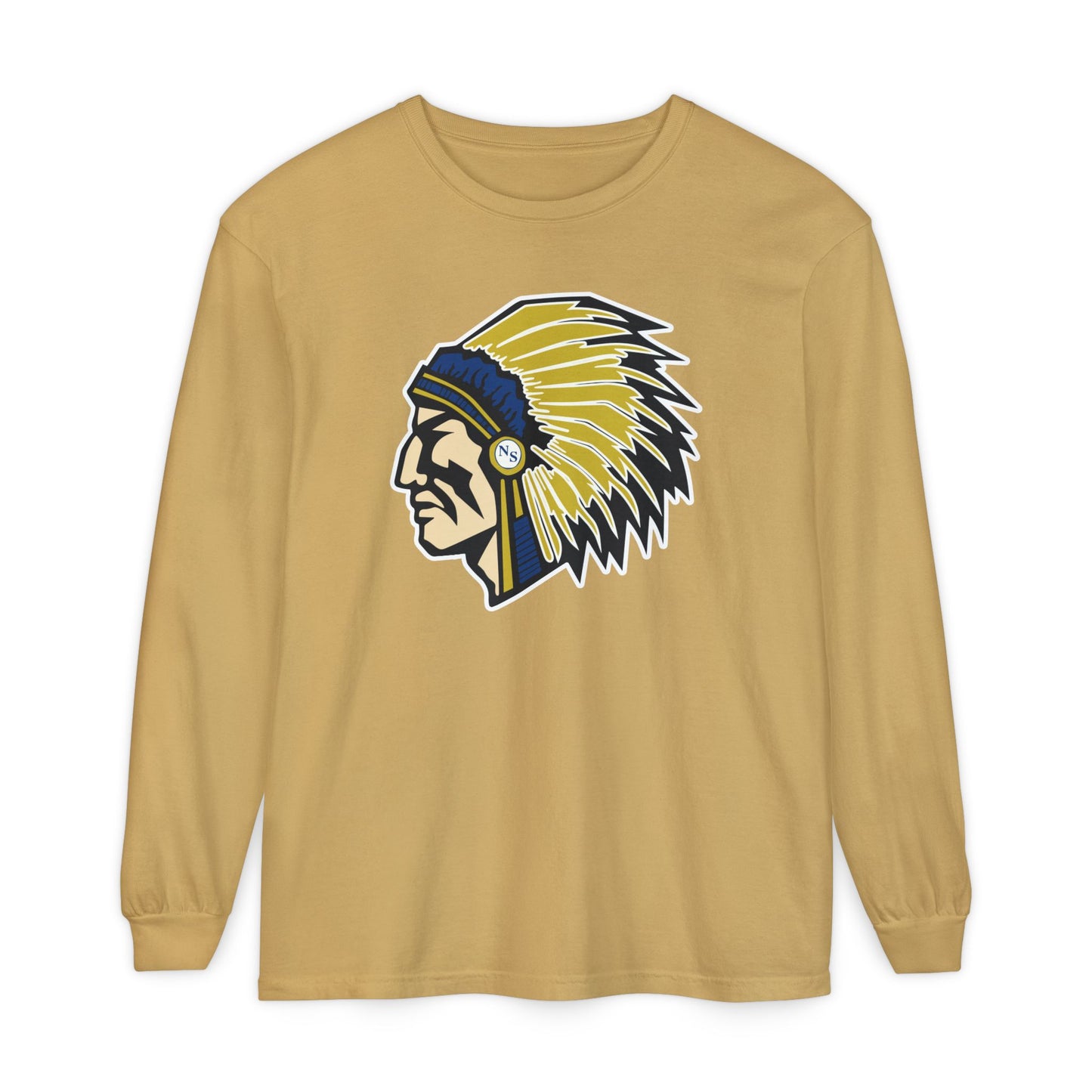 Garment-Dyed Long Sleeve Tee