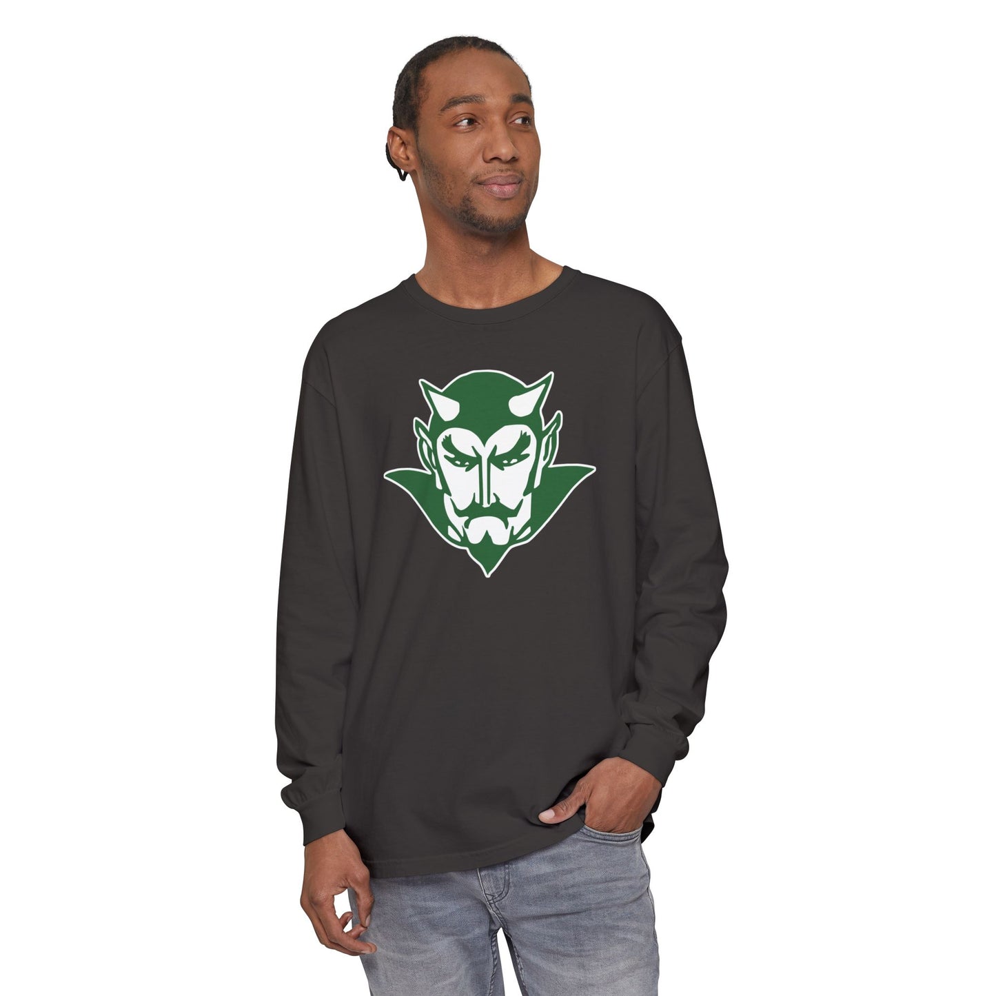 Garment-Dyed Long Sleeve Tee