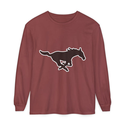 Garment-Dyed Long Sleeve Tee