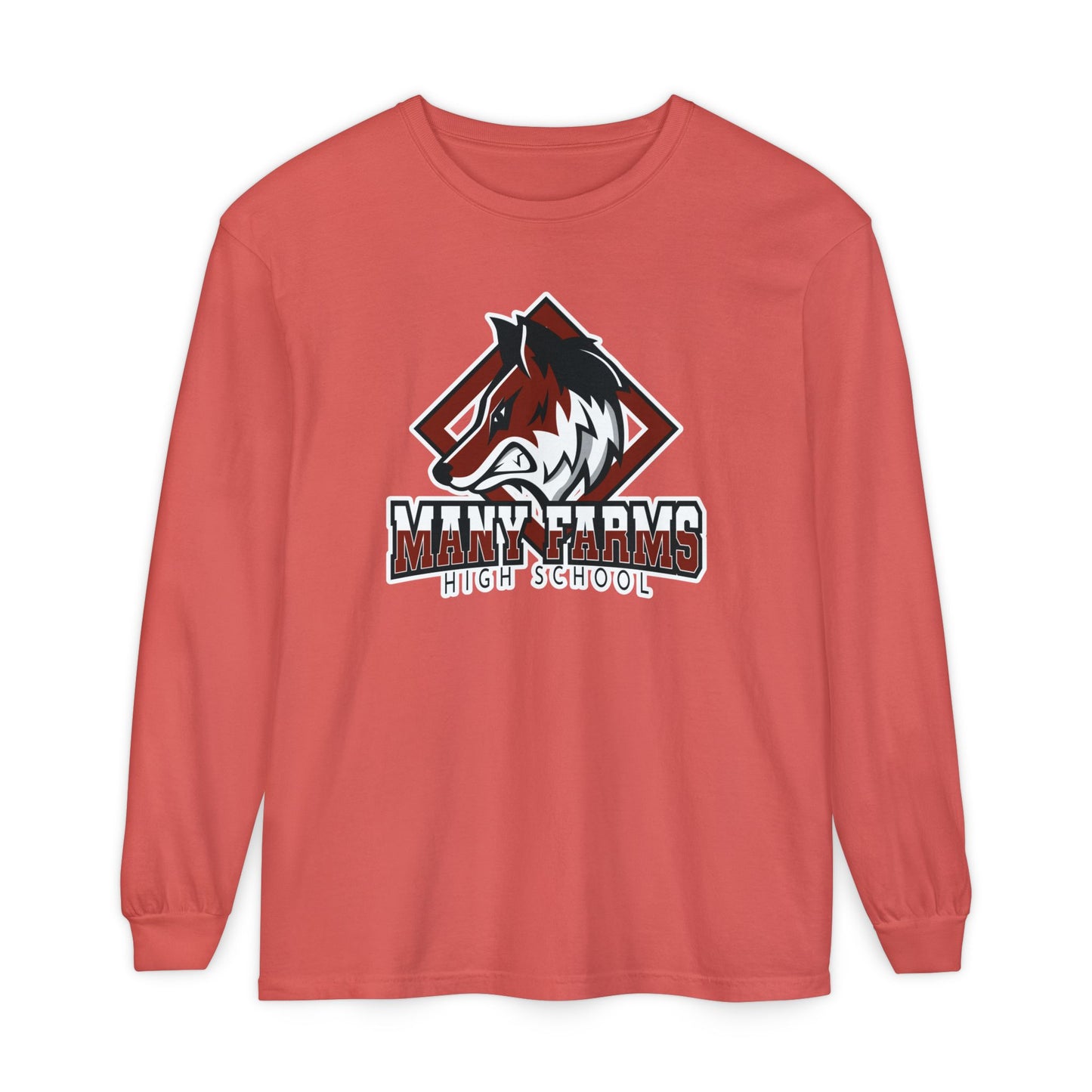 Garment-Dyed Long Sleeve Tee