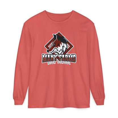 Garment-Dyed Long Sleeve Tee