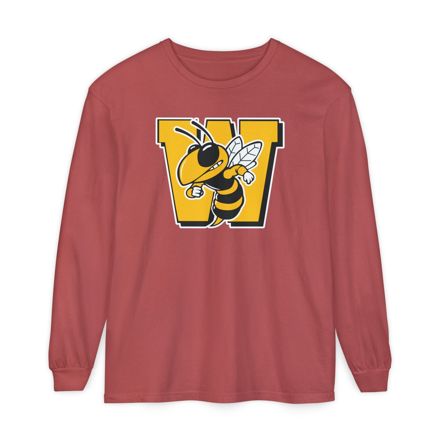 Garment-Dyed Long Sleeve Tee