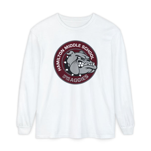 Garment-Dyed Long Sleeve Tee